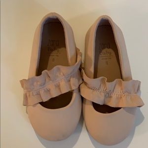 Zara Baby Shoes with Ruffle Strap
